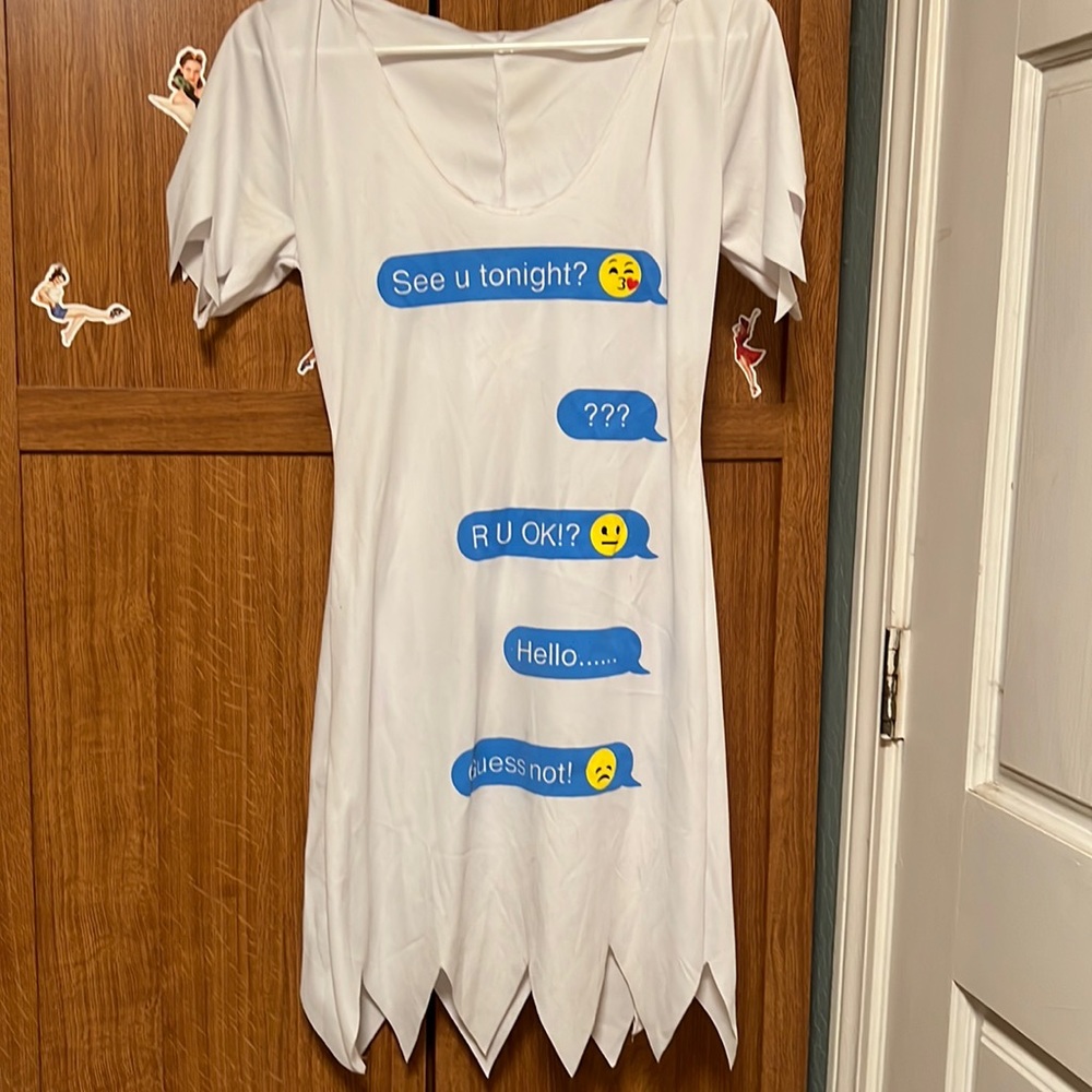 Sexy ghosted ghost costume